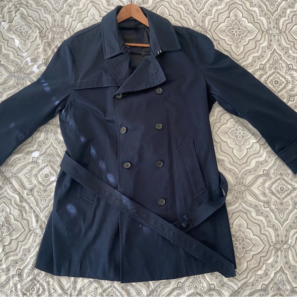 XL Banana Republic Navy Blue overcoat